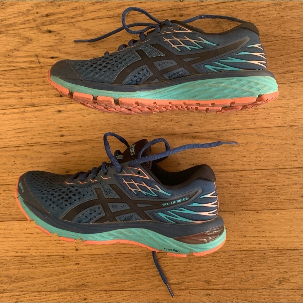 ASICS Gel Cumulus 21 Mako Blue with Gore-Tex - Picture 9 of 10